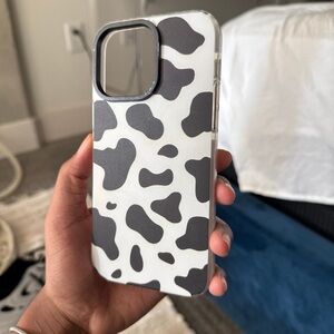 14/15 pro max case Cow print Case